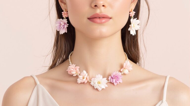 bijoux fleurs
