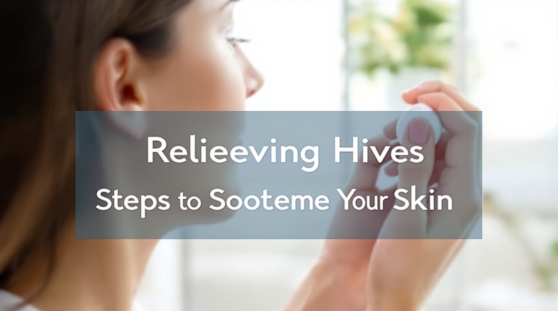 comment soulager une crise d'urticaire