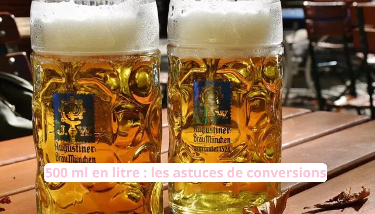 500 ml en litre : les astuces de conversions
