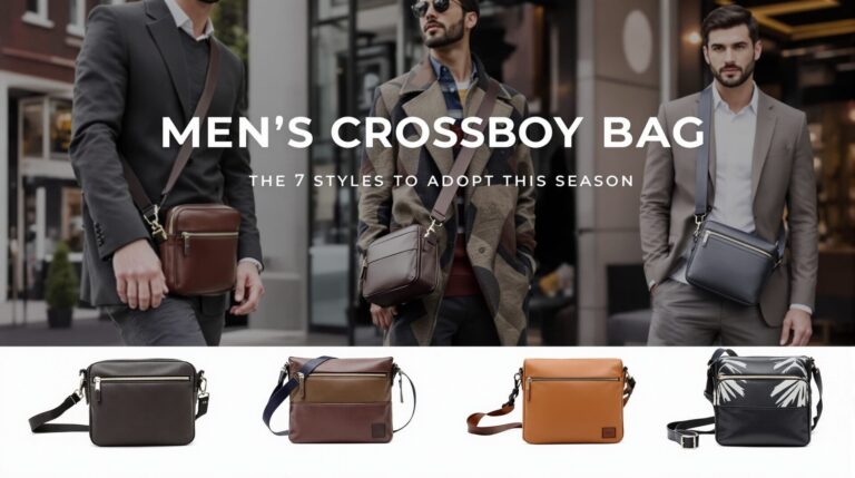 sac bandoulière homme