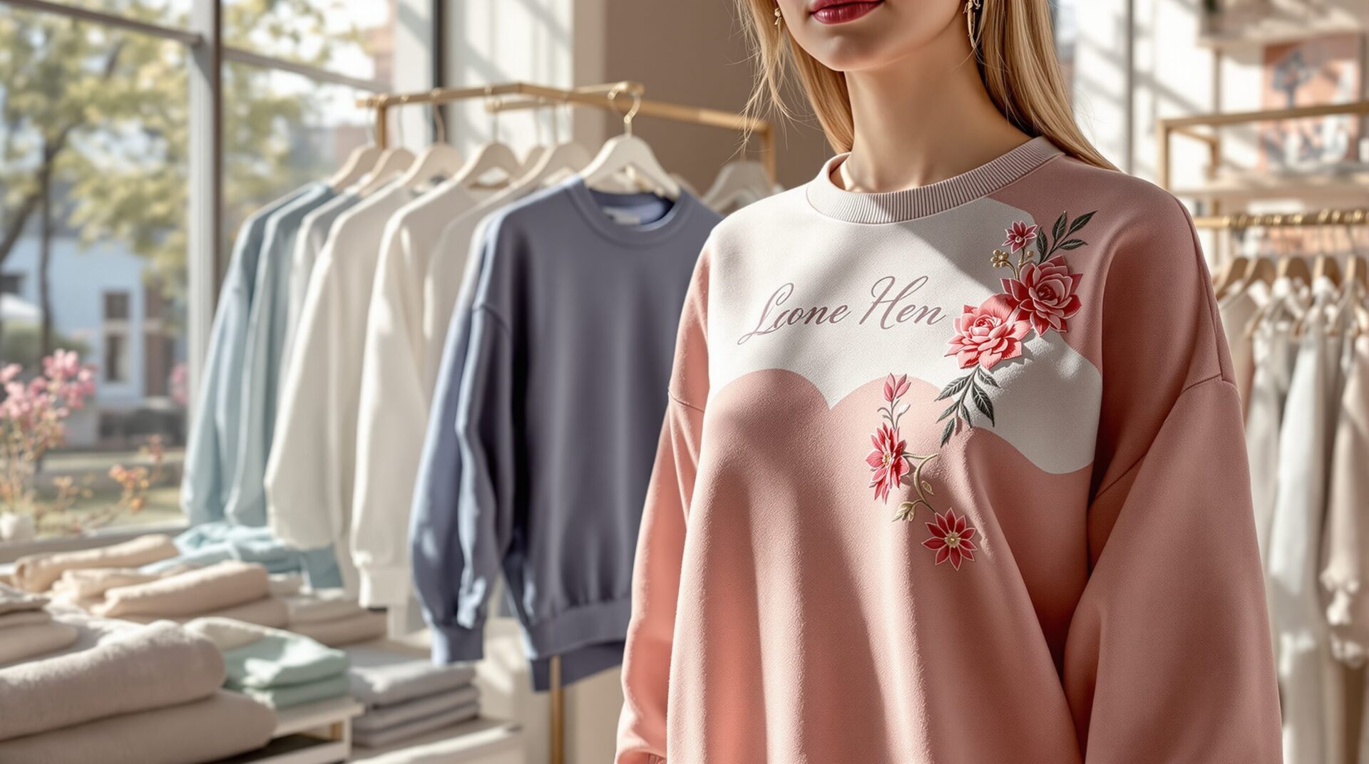 sweat broderie personnalisée