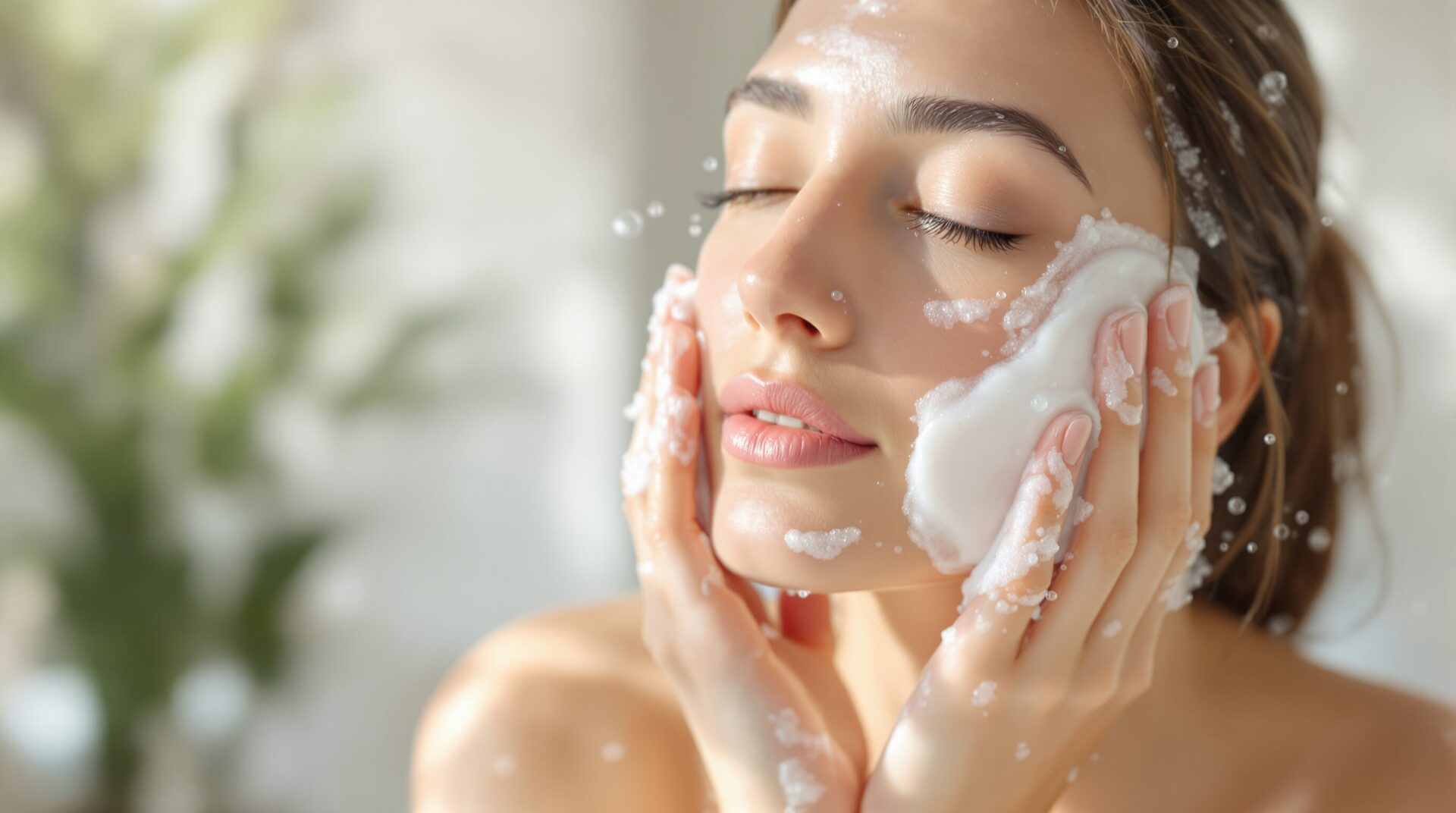 gel nettoyant moussant