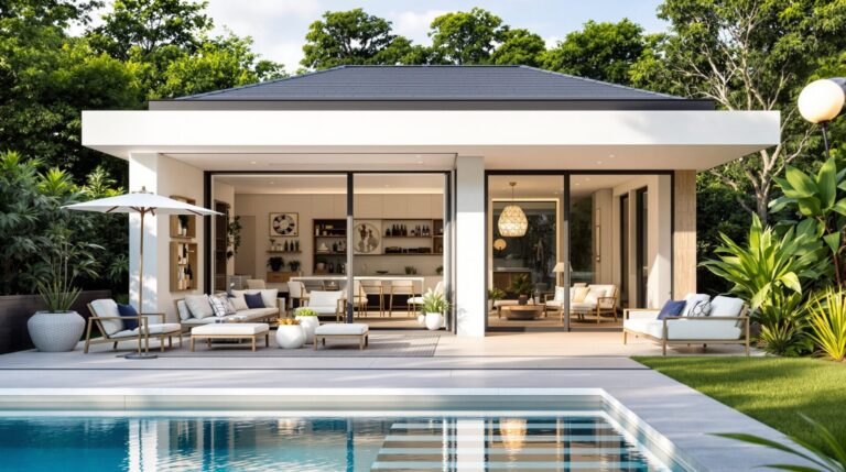 Poolhouse : l’atout chic et pratique pour sublimer votre extérieur