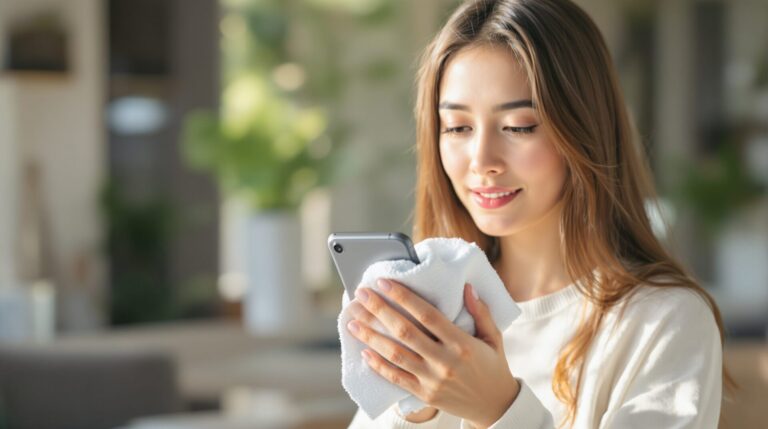 nettoyer un téléphone