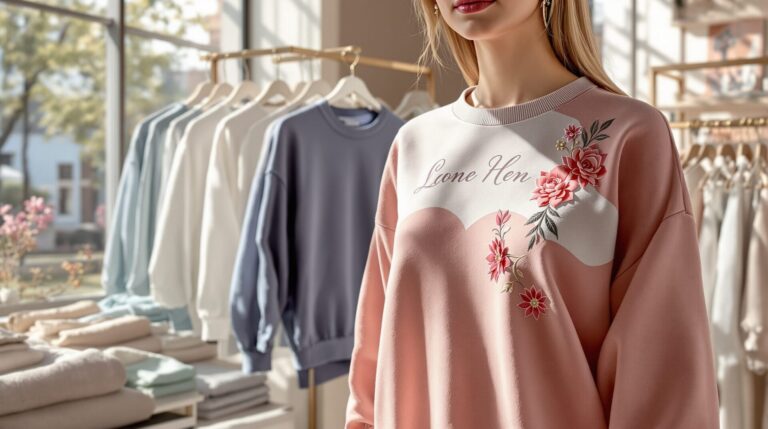 sweat broderie personnalisée