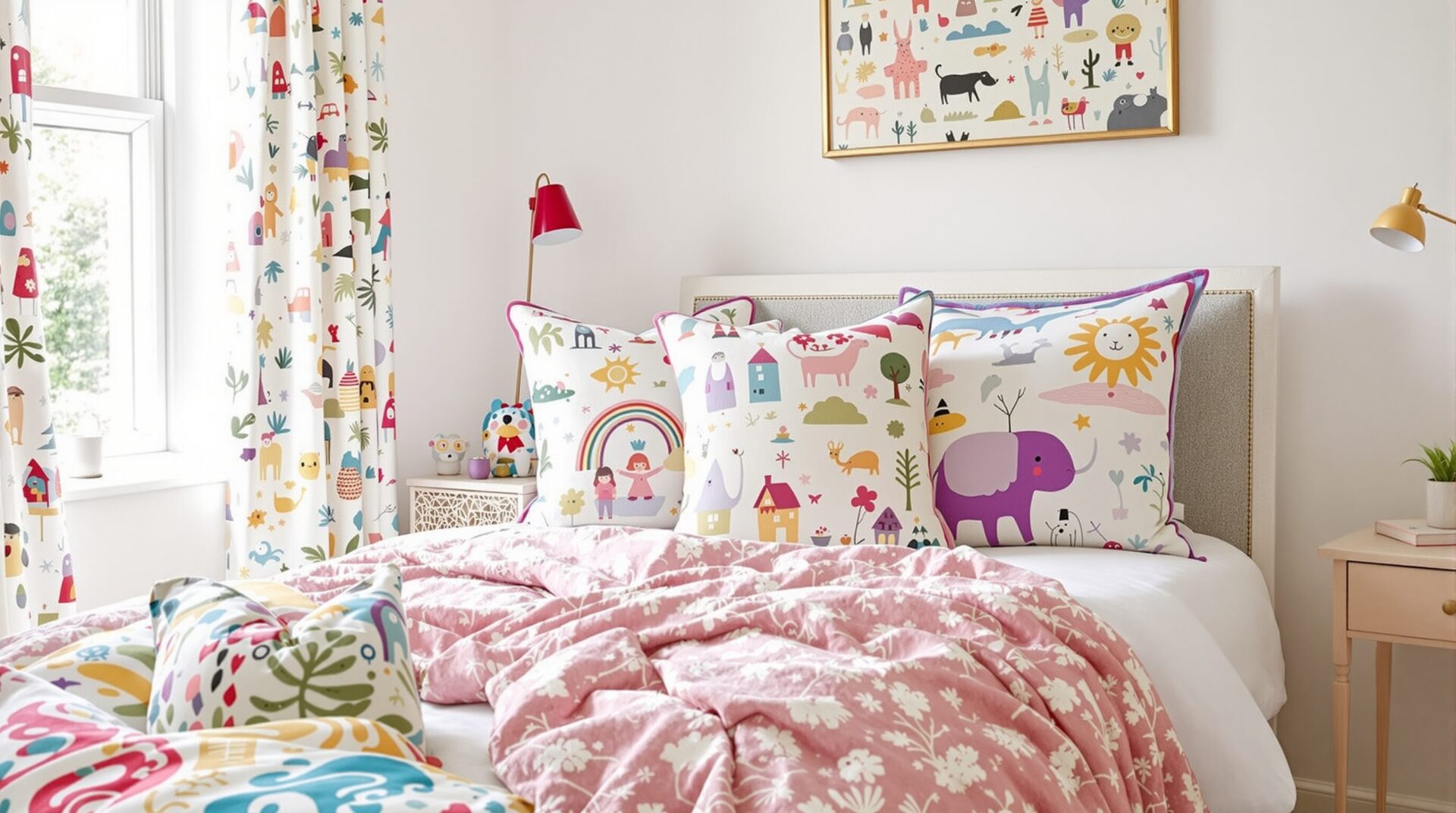 Du Dressing à la Décoration : Quand les Textiles Enfantins Inspirent Nos Intérieurs