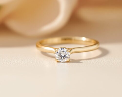 bague solitaire