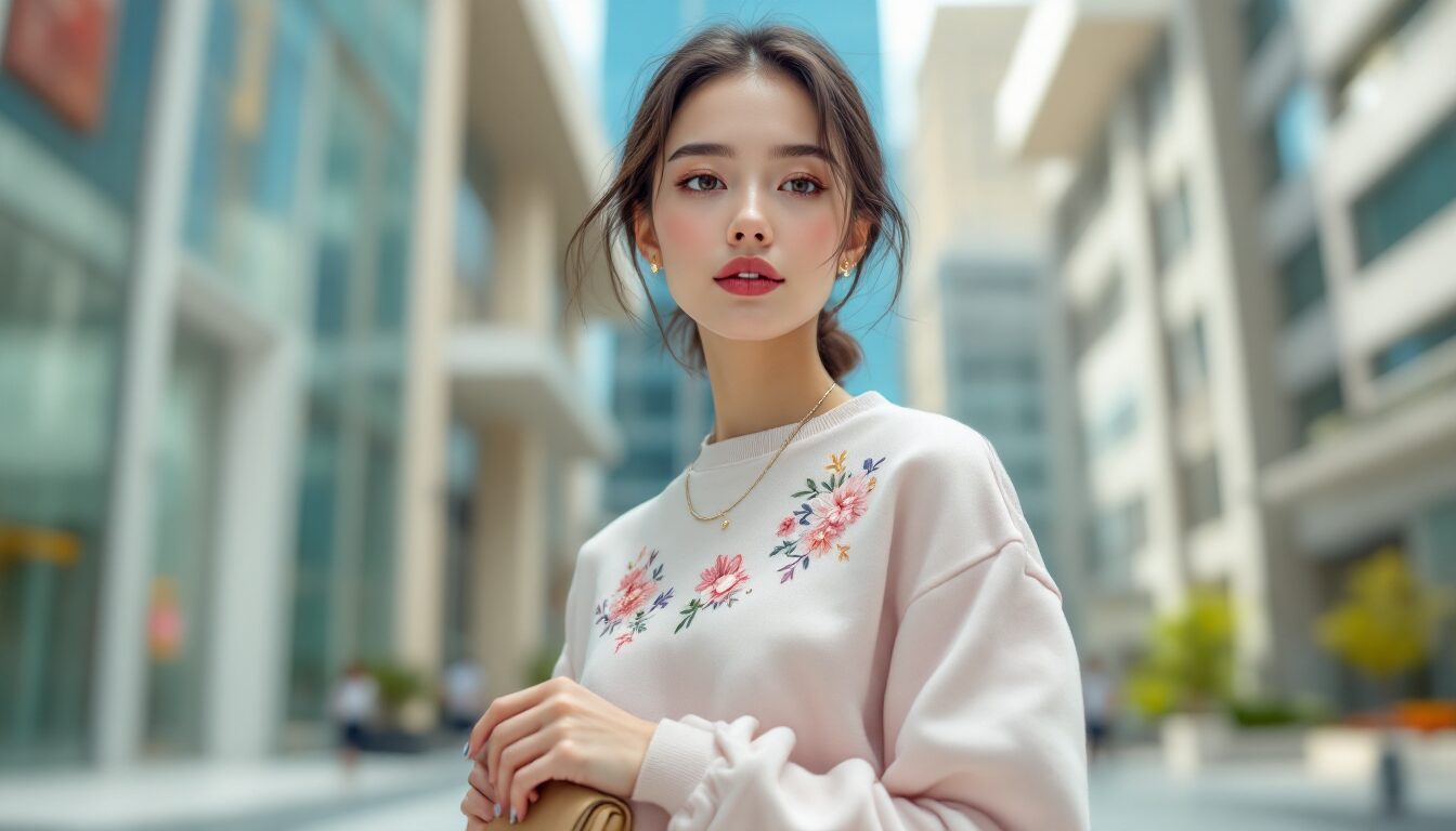 sweat broderie personnalisée