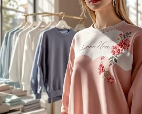 sweat broderie personnalisée