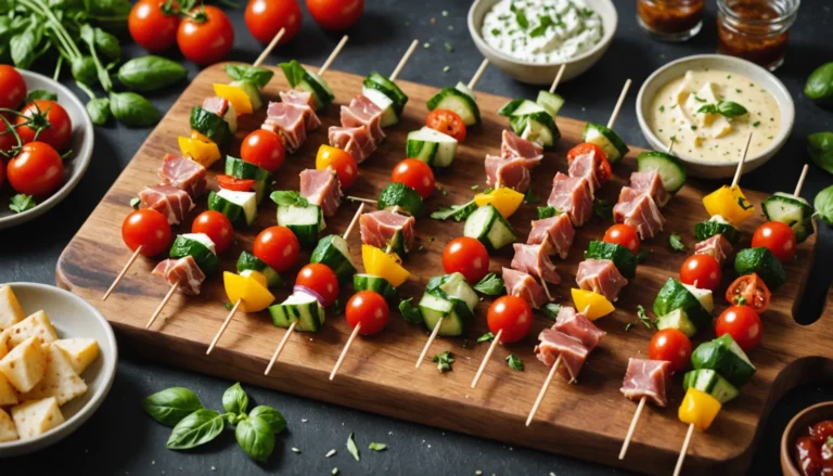 brochette apéro à faire la veille