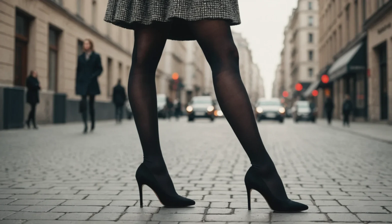collant et talon