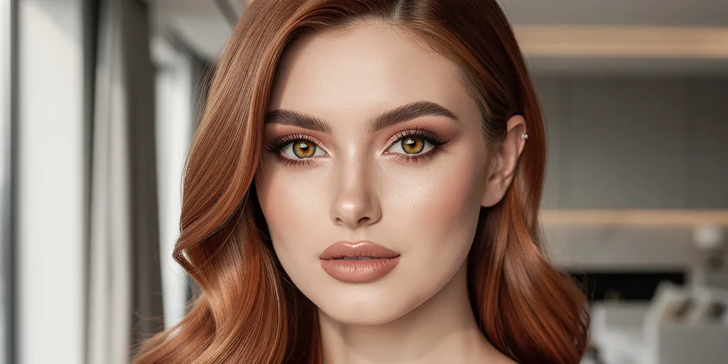 couleur de cheveux pour peau claire et yeux noisettes