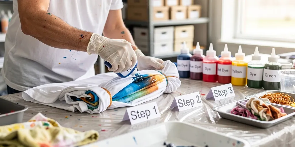 technique tie and dye