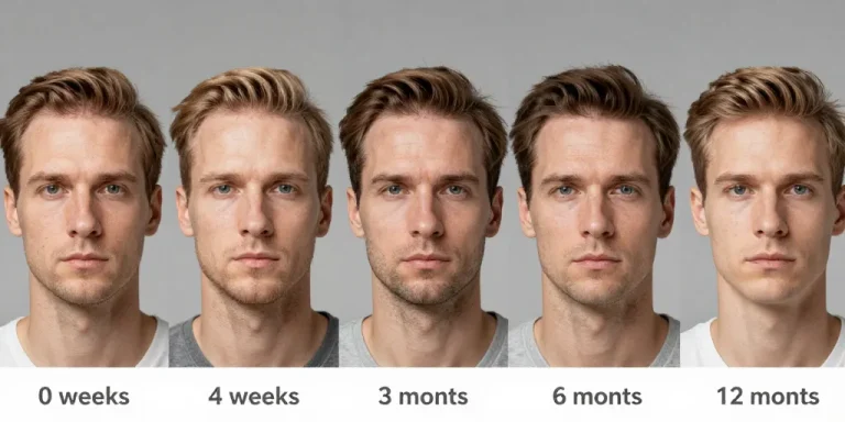 evolution pousse cheveux homme