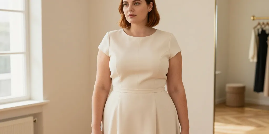 Robe pour morphologie en O : la coupe qui vous sublime ?