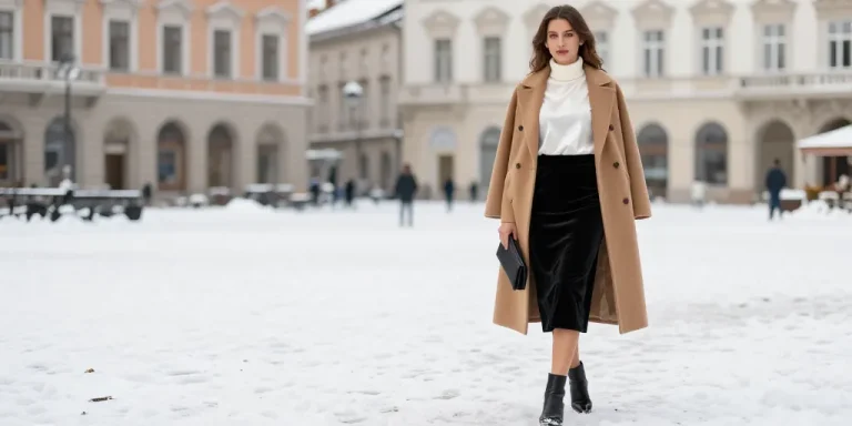 comment porter une robe noire en hiver