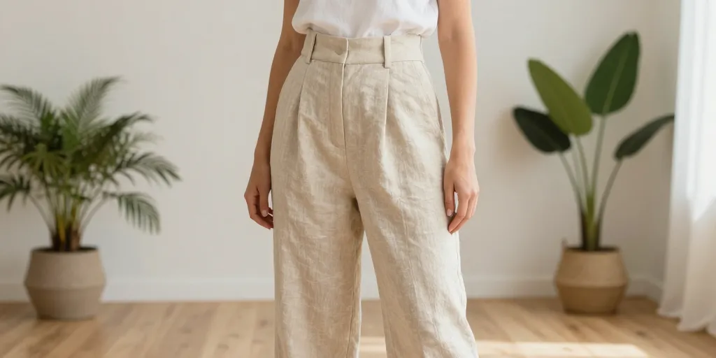 Pantalon éco-responsable femme : les 5 matières à privilégier pour la durabilité