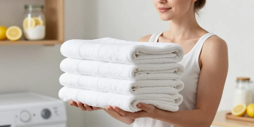blanchir le linge naturellement