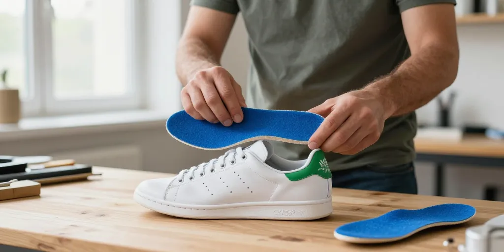 changer semelle intérieure stan smith
