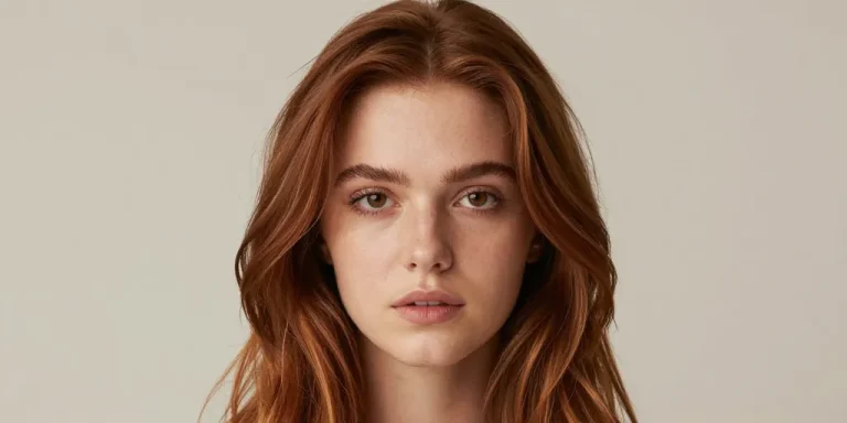 couleur de cheveux yeux marrons peau clair