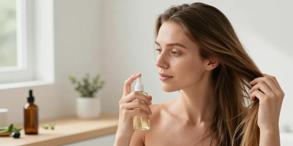 soin cheveux sans rinçage maison