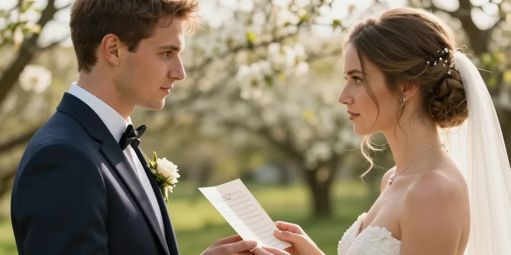 vœux de mariage originaux