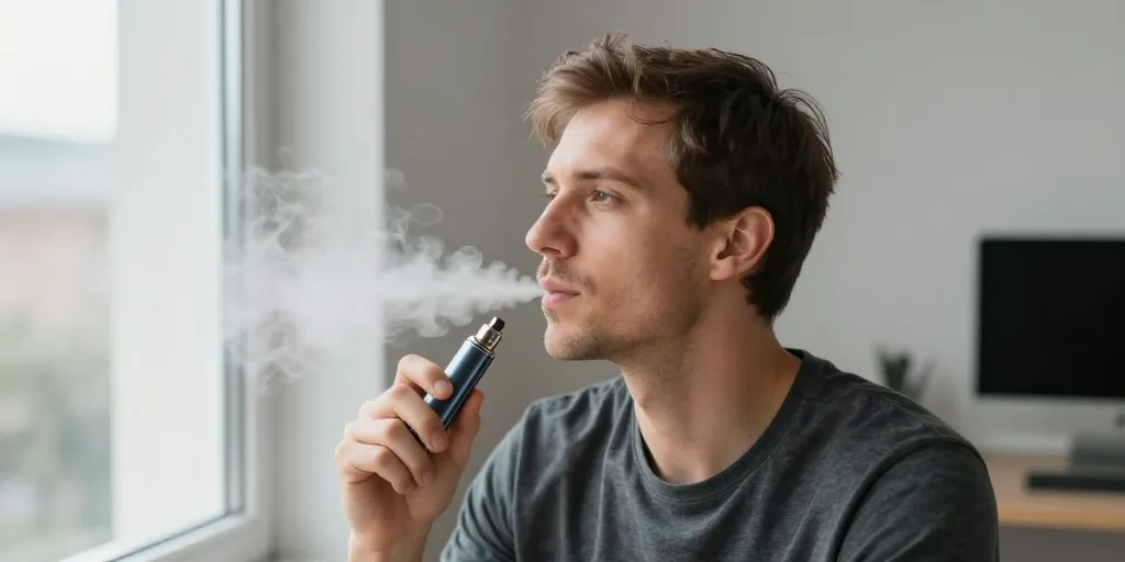 vaper pour calmer l'anxiété
