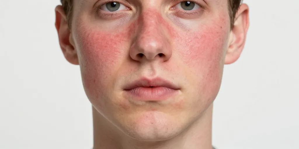 Pourquoi ai-je des rougeurs sur le visage sans boutons ?