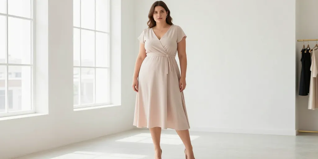 Quelles robes mettent en valeur une silhouette ronde sans marquer le ventre ?