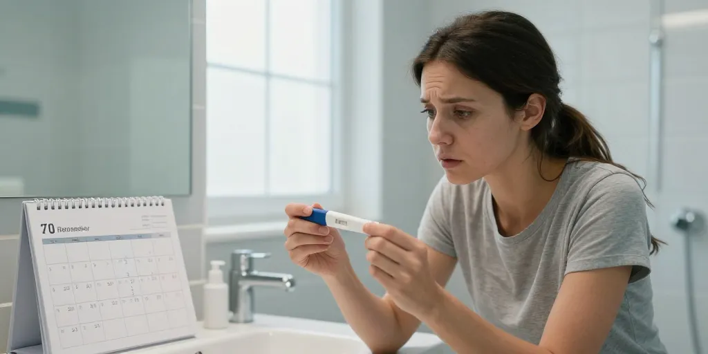cycle irrégulier quand faire un test de grossesse