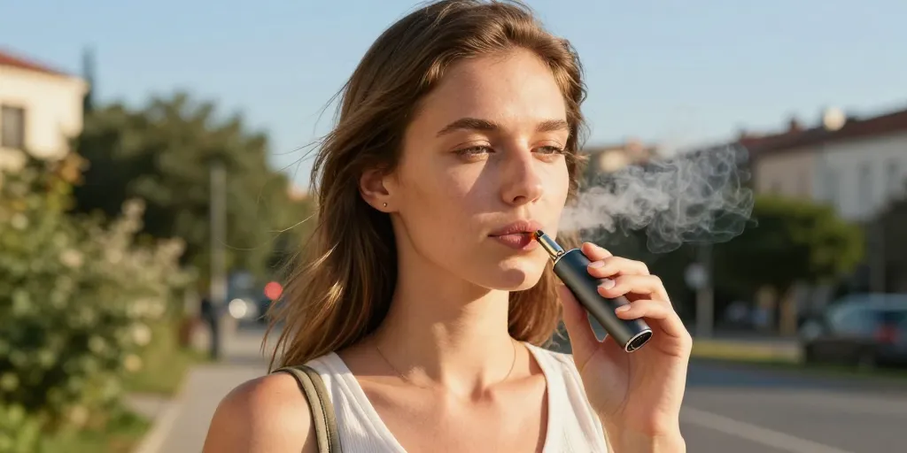 ecigarette en été