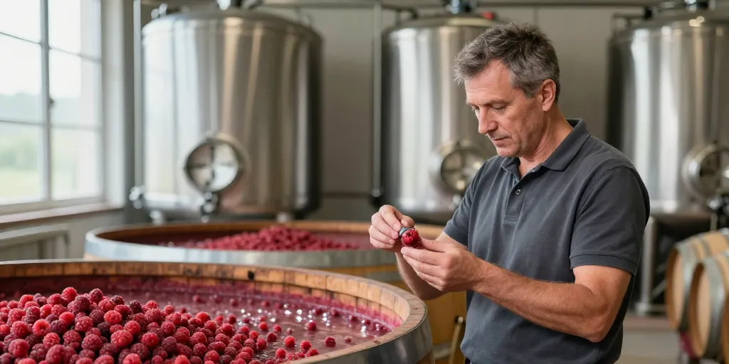vin de framboises