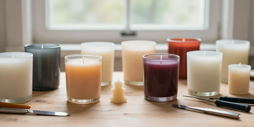 Bougie moulée en paraffine : quelle cire choisir ?