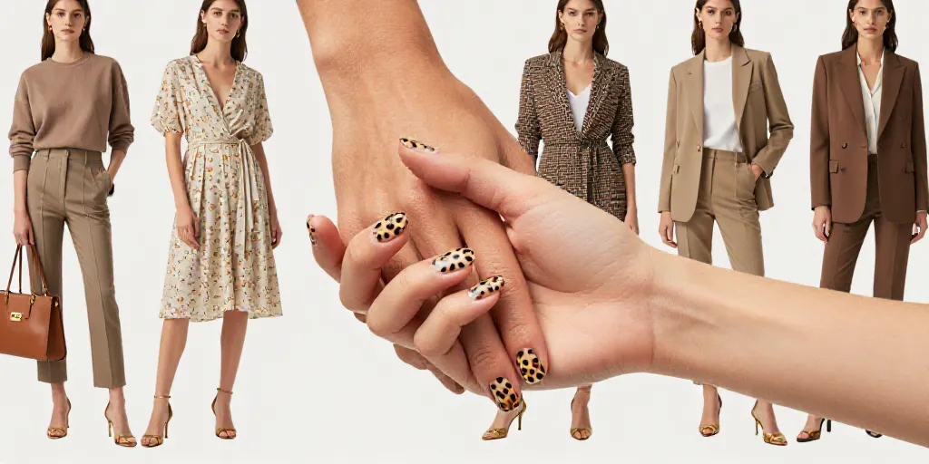 Comment porter les ongles léopard avec ses vêtements et accessoires ?