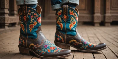 bottines style indien femme