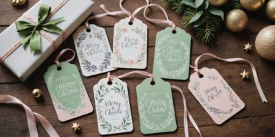 etiquette cadeau noel à imprimer pdf