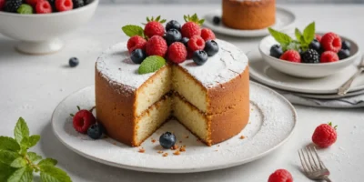 gateau peu calorique industriel