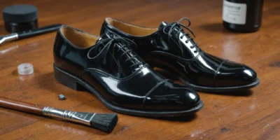 réparer chaussures vernies craquelées
